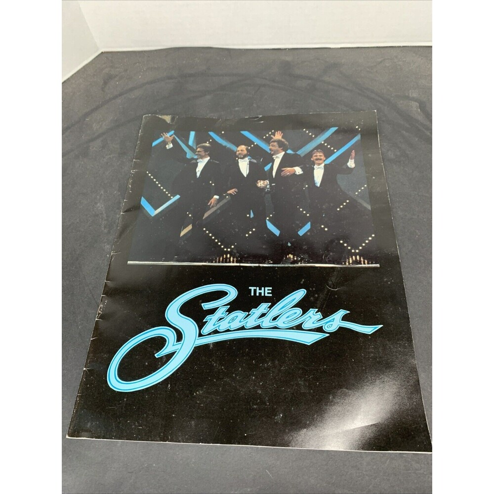 The Statler Brothers 1980s Concert Tour Program Booklet